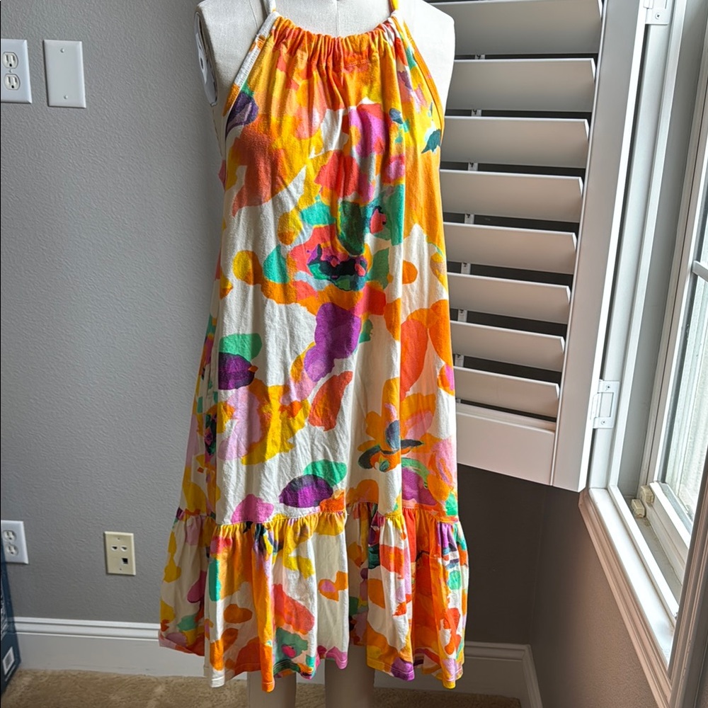 Colorful Knit dress Anthropologie S